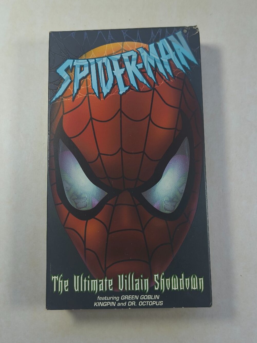 Spider-Man: The Ultimate Villain Showdown VHS tape released in 2002 Buena Vista